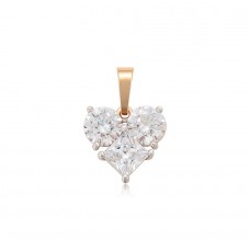 Apzeltīts kulons - SIRSNIŅA